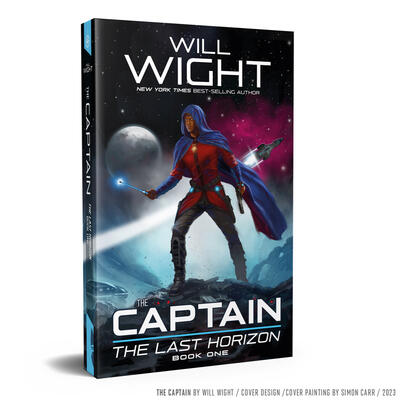 THE CAPTAIN by Will Wight / Cover design / Cover painting by Simon Carr / 2023